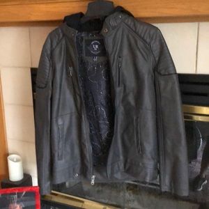 Boys xl Moro jacket with hoodie